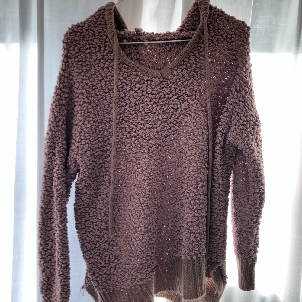 Slouchy Mauve Sweater